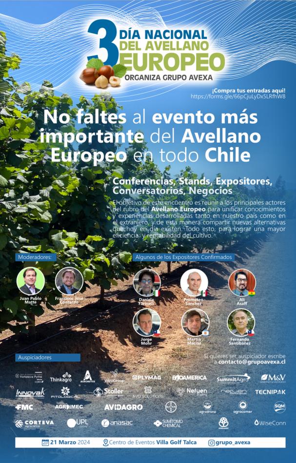 Tercer Día del Avellano Europeo en Chile, un evento clave para la industria 1 57319c34 0ca2 4c31 bce1 0af031d02460
