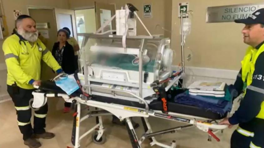 Muere bebé "más grande de Chile" tras permanecer más de un mes hospitalizado 1 Captura guagua mas grande de chile.JPG