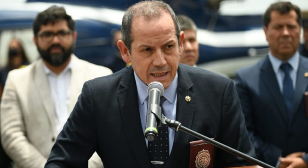 Director general de la PDI Sergio Munoz