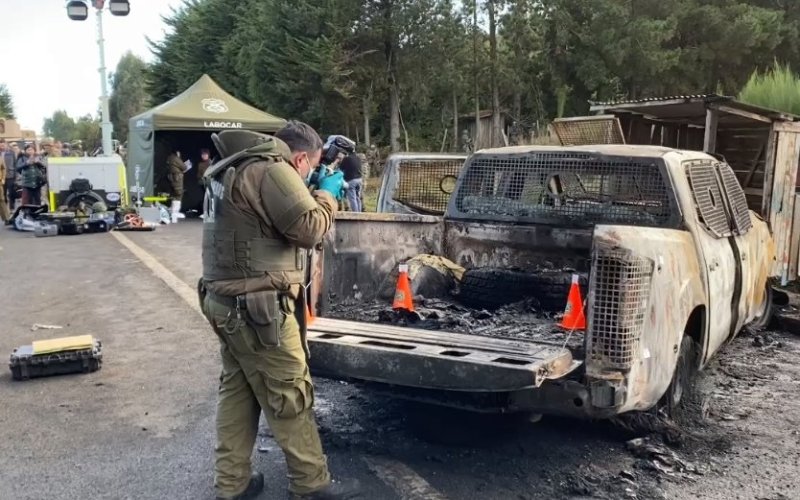 Detienen a tres presuntos responsables del homicidio de Carabineros en Cañete 1 Carabineros Canete
