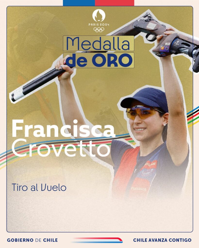 HISTÓRICA - Francisca Crovetto conquista el primer oro olímpico para Chile en Tiro Skeet femenino 1 454003880 18448602529065272 9034328539458135667 n