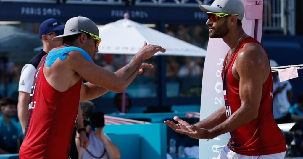 Marco y Esteban Grimalt definen rival en el repechaje de vóleibol playa en París 2024 1 Primos Grimalt