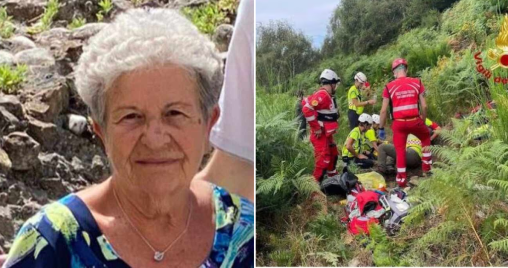 Anciana de 89 años sobrevive cuatro días perdida en un bosque en Italia 1 anciana 88 anos