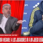 roman riquelme se indigna entrevista tv argentina boca juniors