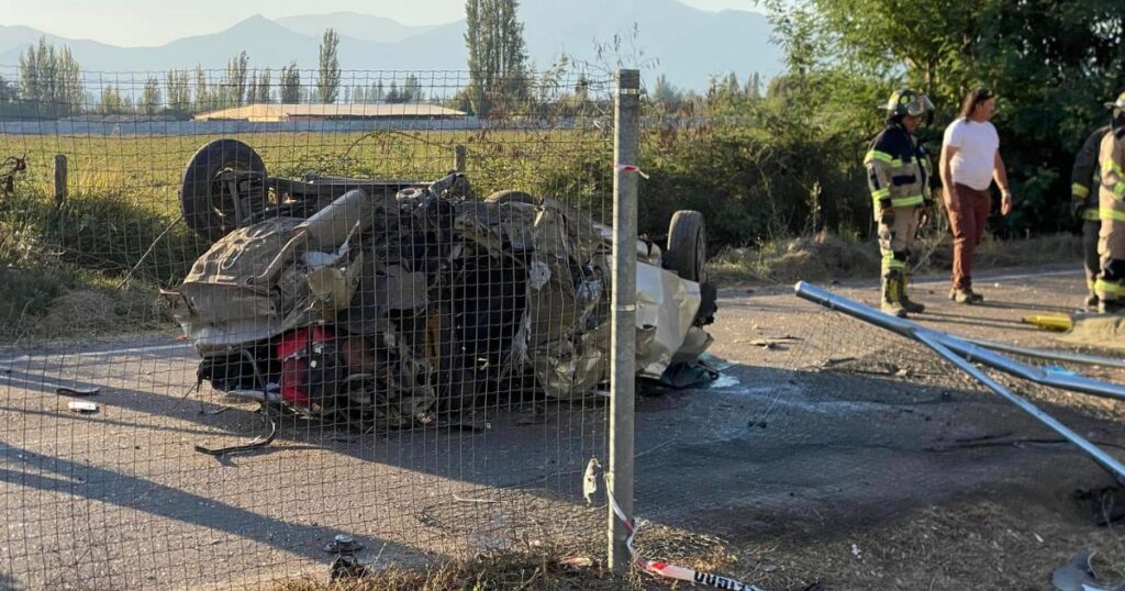 Accidente de tránsito en Requínoa deja cinco fallecidos y dos heridos graves 1 Accidente Requinoa