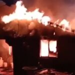 Incendio campamento El Esfuerzo