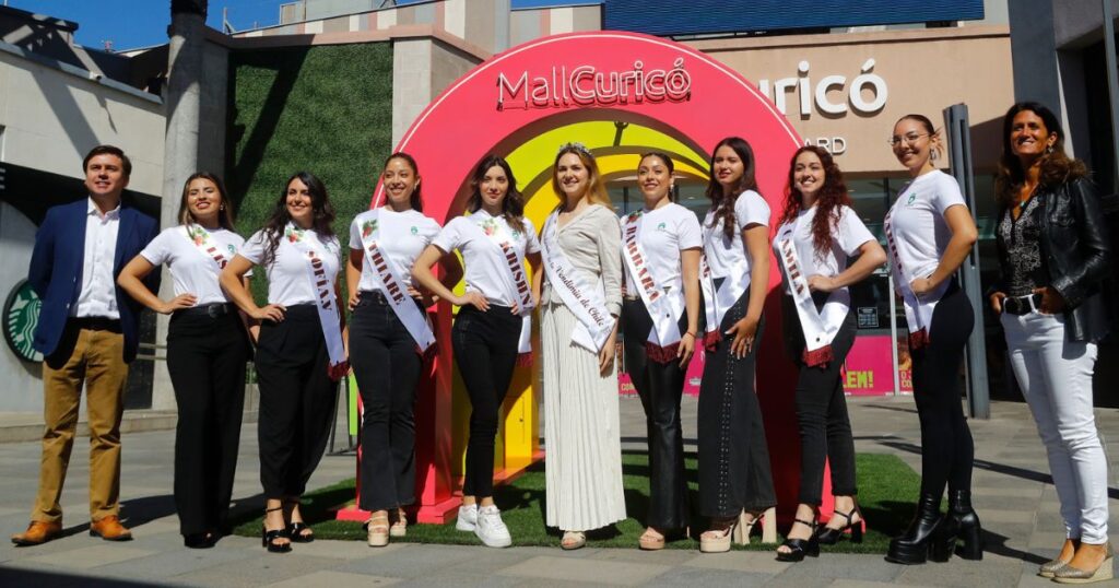 Candidatas a reina de la Fiesta de la Vendimia de Curicó se presentaron ante los medios de comunicación 1 Vendimia Curico