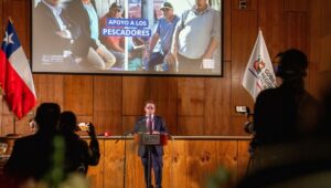 Gobernador rindio Cuenta Publica 2024 proyectando avances en salud seguridad transporte Paso Pehuenche y aeropuerto de carga