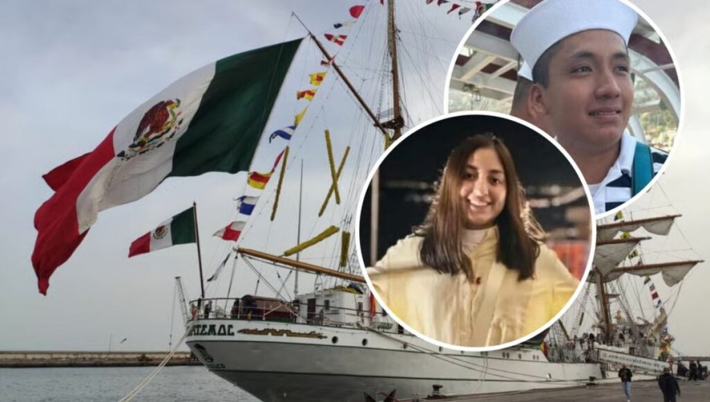 Identifican a cadetes fallecidos tras choque del buque escuela ‘Cuauhtemoc en Nueva York