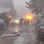 Una persona fallecio tras voraz incendio durante la madrugada en Villa Dona Jacinta de Talca