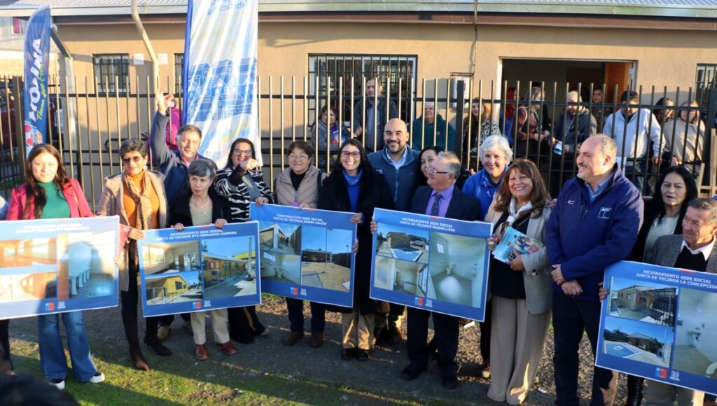 Municipio y Serviu entregan cinco sedes sociales en Molina