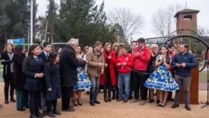 Abranquil inaugura nuevo espacio publico gracias a inversion del Gobierno Regional
