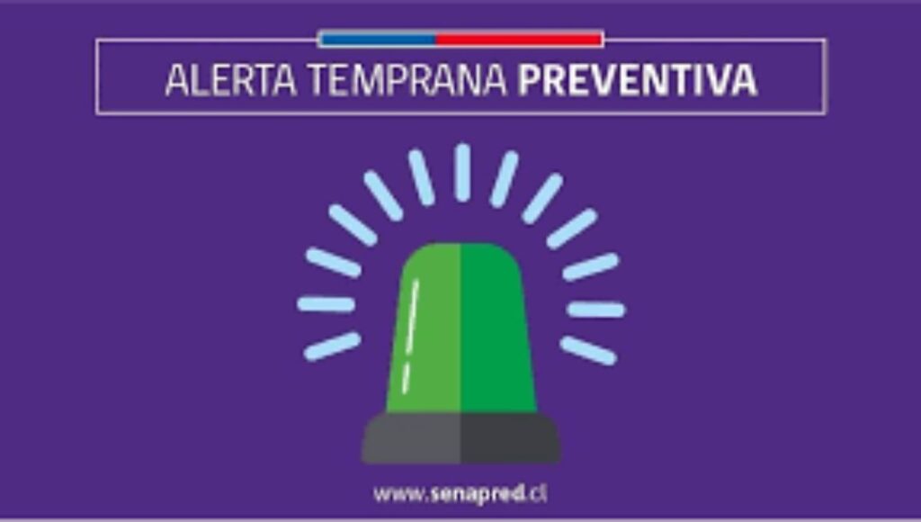 Debido a las heladas: Activan alerta temprana preventiva en toda la Región del Maule 1 Activan alerta temprana preventiva en toda la Region del Maule