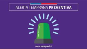 Activan alerta temprana preventiva en toda la Region del Maule
