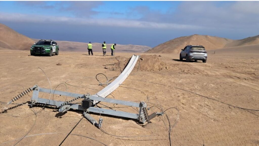 CGE alerta fuerte alza en robos de cable electrico delitos se cuadruplican y afectan a mas de 445 mil clientes