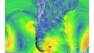Frente de mal tiempo traera lluvias a la zona central y nevadas en la cordillera