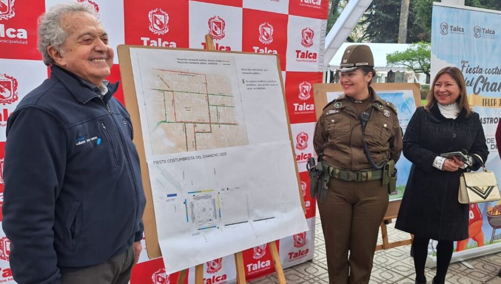Talca: Anuncian cortes de calles por Fiesta Costumbrista del Chancho 2025 1 Talca Anuncian cortes de calles por Fiesta Costumbrista del Chancho 2025