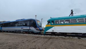 Tercer tren para el ramal Talca Constitucion ya esta en la region del Maule