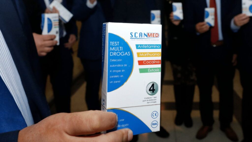 Ingresan proyecto de ley para realizar test de drogas anuales y aleatorios en FFAA, Carabineros y PDI 1 proyecto de ley para realizar test de drogas anuales