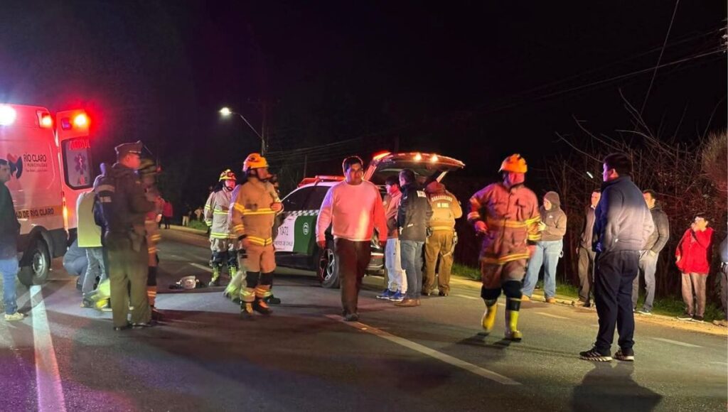 Tragico accidente en Rio Claro nina de 6 anos fallece atropellada en Ruta K 15