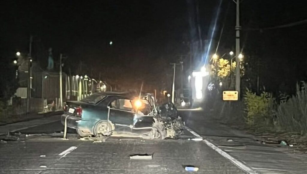 Accidente de tránsito en ruta L30M que conecta San Javier con Constitución deja dos muertos y cuatro heridos 1 Accidente de transito en ruta L30M que conecta San Javier con Constitucion deja dos muertos y cuatro heridos 1