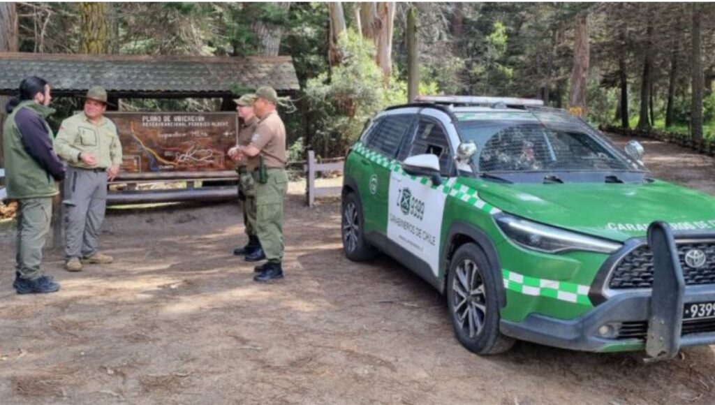 Carabineros de Chanco y Reserva Federico Albert refuerzan coordinacion para proteger el entorno