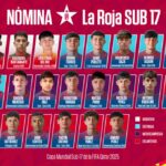 La Roja Sub 17 define su nómina para el Mundial de Qatar 2025 9 La Roja Sub 17 define su nomina para el Mundial de Qatar 2025