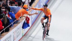 Paises Bajos domina el Mundial de Ciclismo en Pista con brillante actuacion de Harrie Lavreysen