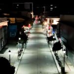 Talca avanza en la modernizacion de su casco historico con recambio de luminarias LED