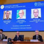 Tres cientificos reciben el Premio Nobel de Quimica 2025 por el desarrollo de estructuras metal organicas