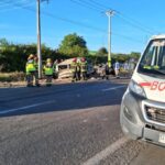 Accidente en Ruta 90 deja 14 personas lesionadas en sector Silos de Nancagua