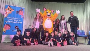 COANIQUEM inicia programa de prevencion de quemaduras en comunidades educativas del SLEP Maule Costa