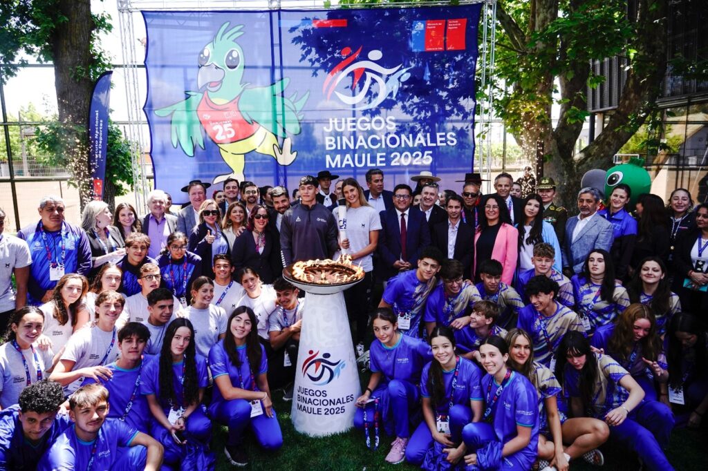 Delegado Presidencial de Curico participo en la inauguracion de los Juegos Binacionales Maule 2025