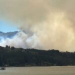 Alerta Roja en Vichuquen por incendio forestal en sector Culenmapu