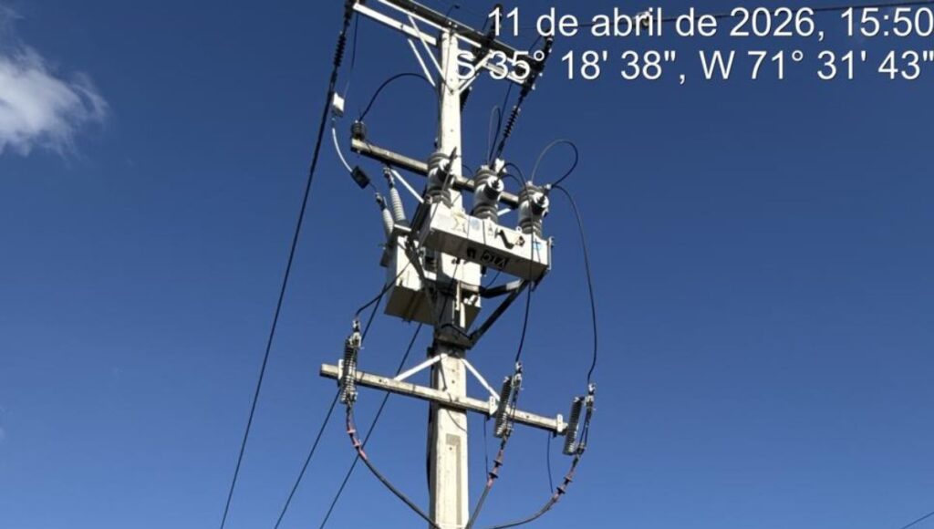 Robo de cables deja sin suministro electrico a mas de 15 mil clientes en el Maule