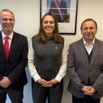 Diputado Tomas Kast Ministra Natalia Duco y alcalde de Tolten Guillermo Martinez