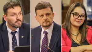 Diputados Erich Grohs Stephan Schubert y Tamara Ramirez 1