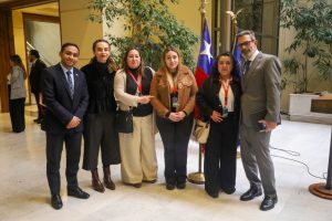 Diputados Sebastian Zamora Javiera Rodriguez y Pier Karlezi