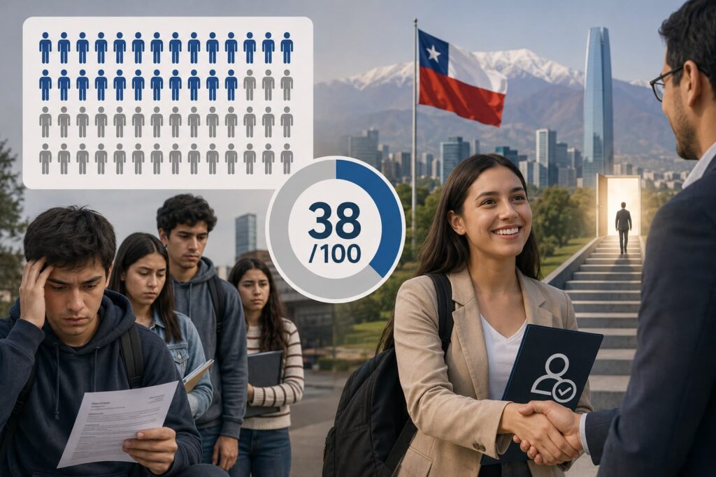 Estudio revela que solo 38 de cada 100 jóvenes que buscan trabajo en Chile logran encontrar empleo 1 Sharon