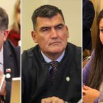 Diputados Roberto Arroyo Patricio Briones y Lilian Betancurt