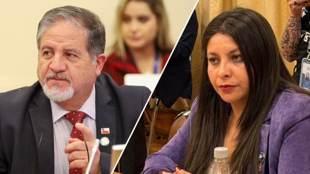 Diputados Roberto Arroyo y Lilian Betancurt