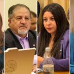 Macarena Santelices Roberto Arroyo Lilian Betancurt y Catalina del Real