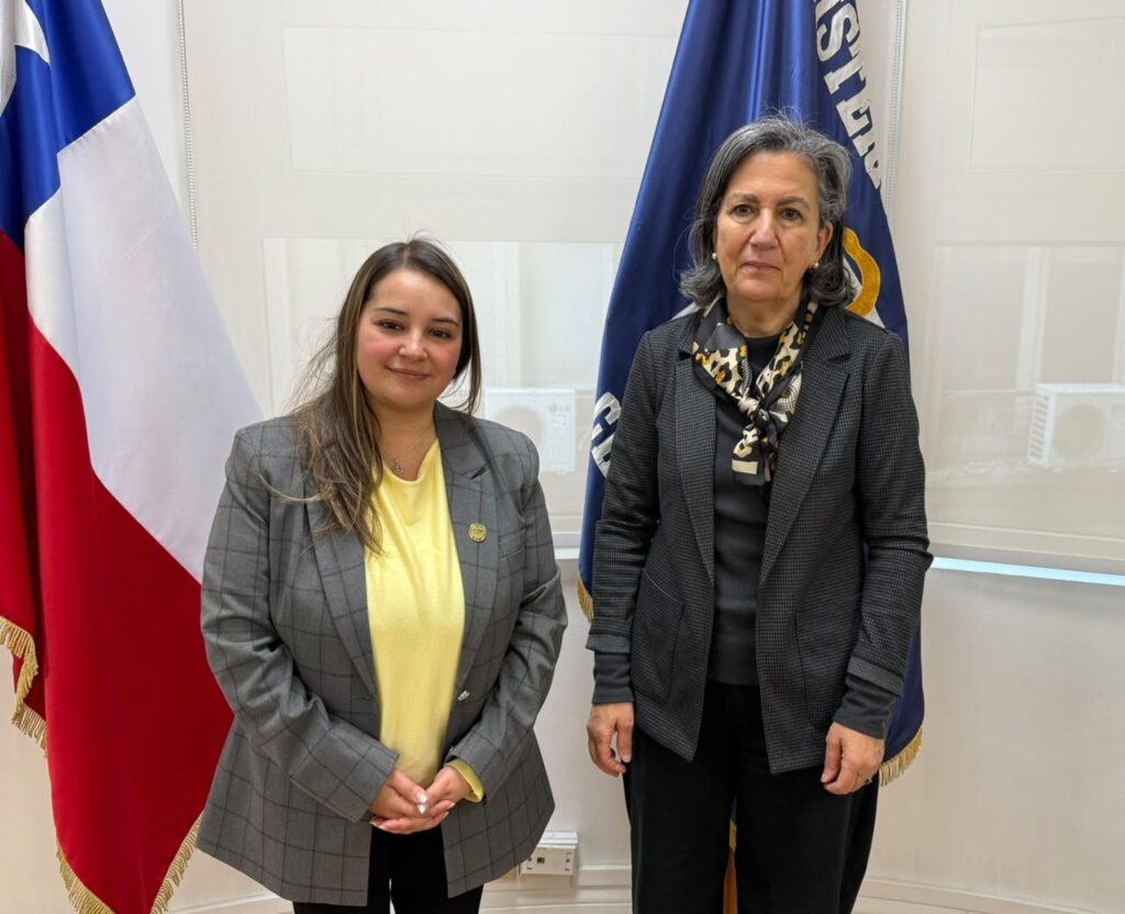 Diputada Tamara Ramirez y ministra Mat Chomali